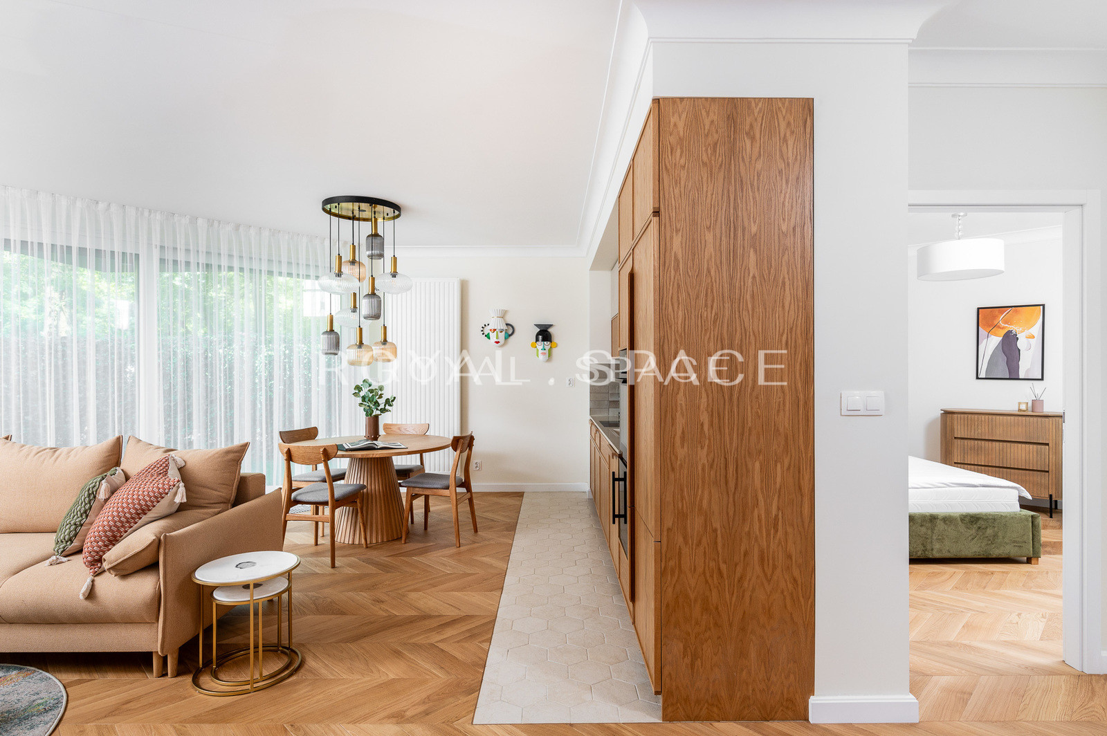 Apartament na Woli Justowskiej z ogrodem