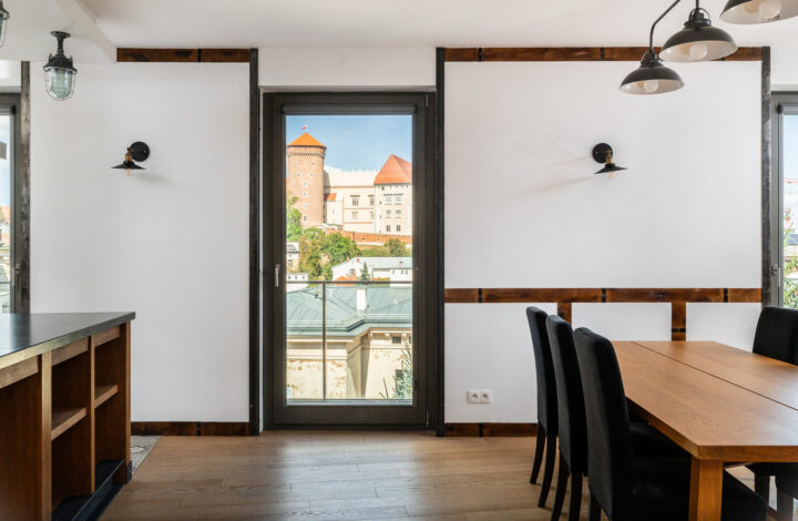 Apartament z najlepszym widokiem na Wawel