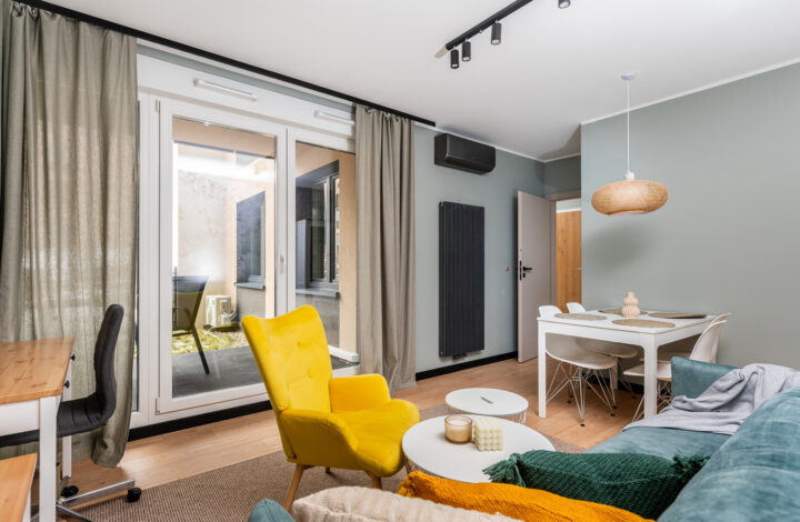 2 pokoje, osobna kuchnia, ogródek, klima – Bonarka