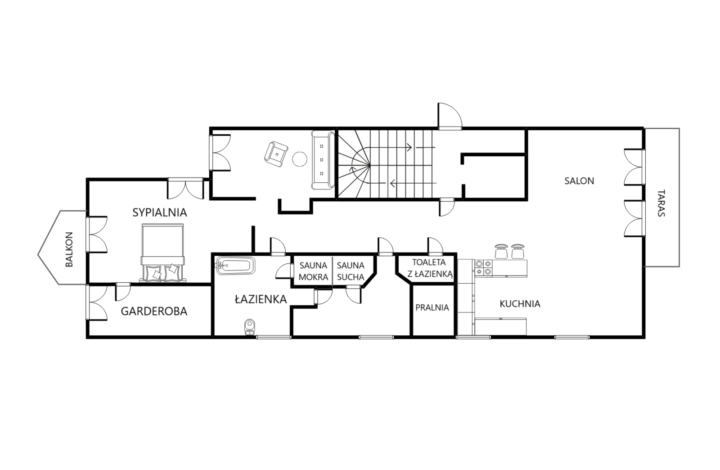 Apartment with a SPA zone and a view of Wawel!
