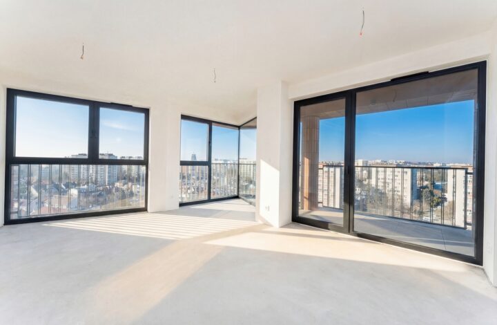 Widokowy apartament | 9 p. | Noho Młyny Mogilska