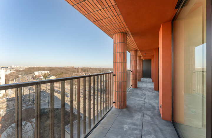 Widokowy apartament | 9 p. | Noho Młyny Mogilska