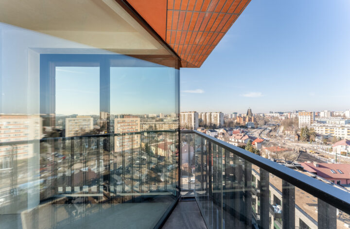 Widokowy apartament | 9 p. | Noho Młyny Mogilska