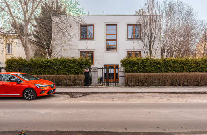 Apartament z ogrodem w sercu Saskiej Kępy