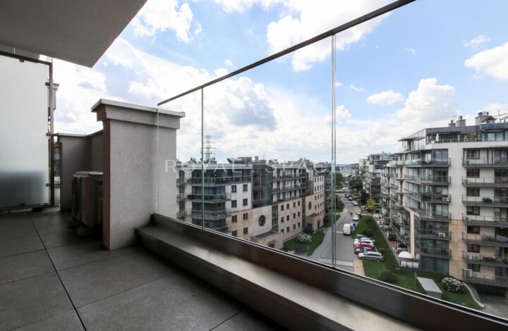 Trzypokojowy apartament na Wiślanych Tarasach 2.0