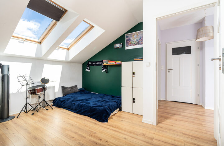 Two-level apartment with balcony in Dębniki!