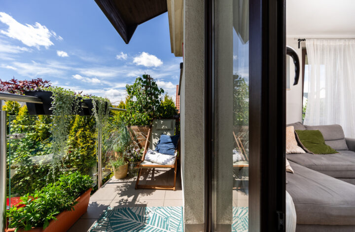 Two-level apartment with balcony in Dębniki!