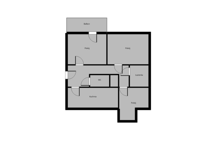 Jasne mieszkanie z loggią!