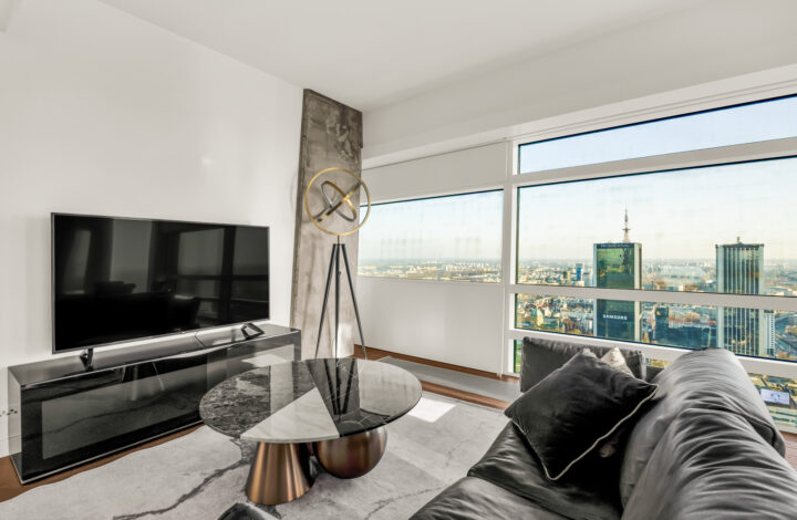 Złota 44 | Luksusowy apartament | Wysokie piętro