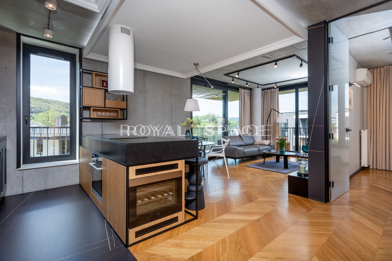 Ekskluzywny, widokowy apartament – Wola Justowska