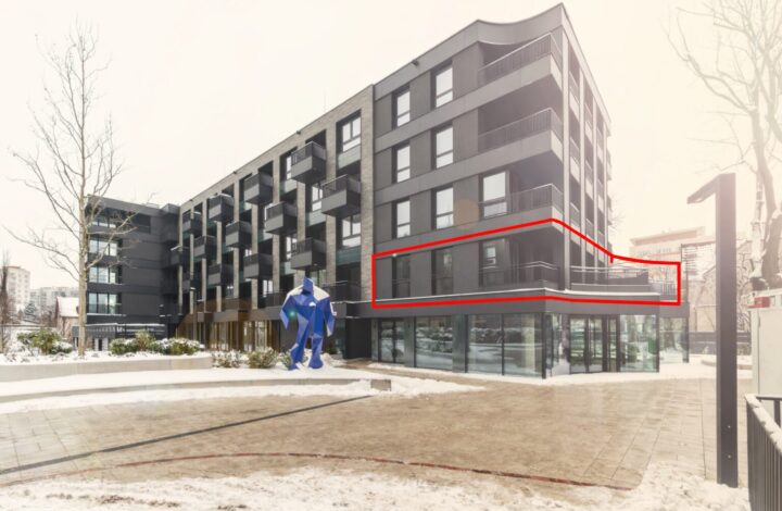 Przestronny apartament z 20 metrowym tarasem!