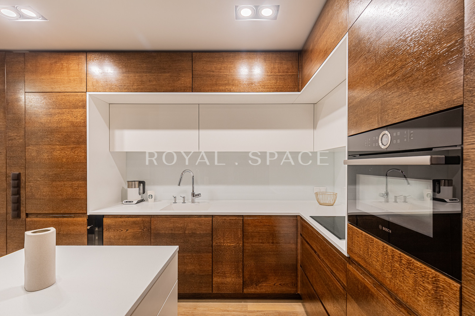 Modern apartment with a spacious balcony