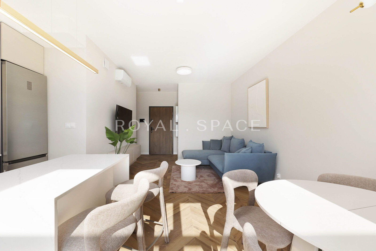 Сучасна квартира з балконом на південь | GVD Wybickiego