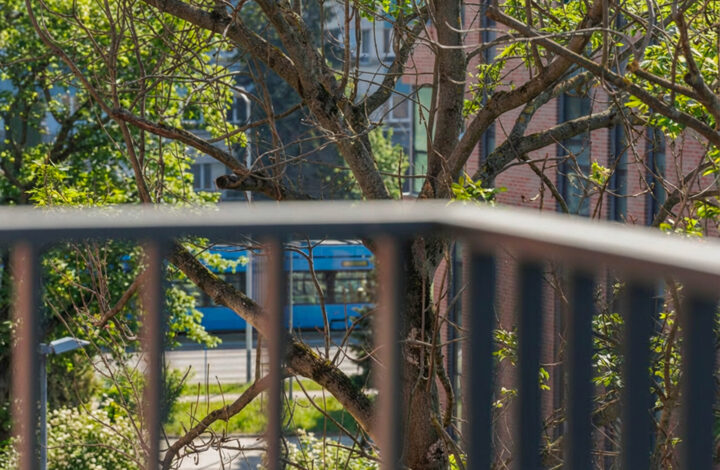 Bright Apartment with Balcony!