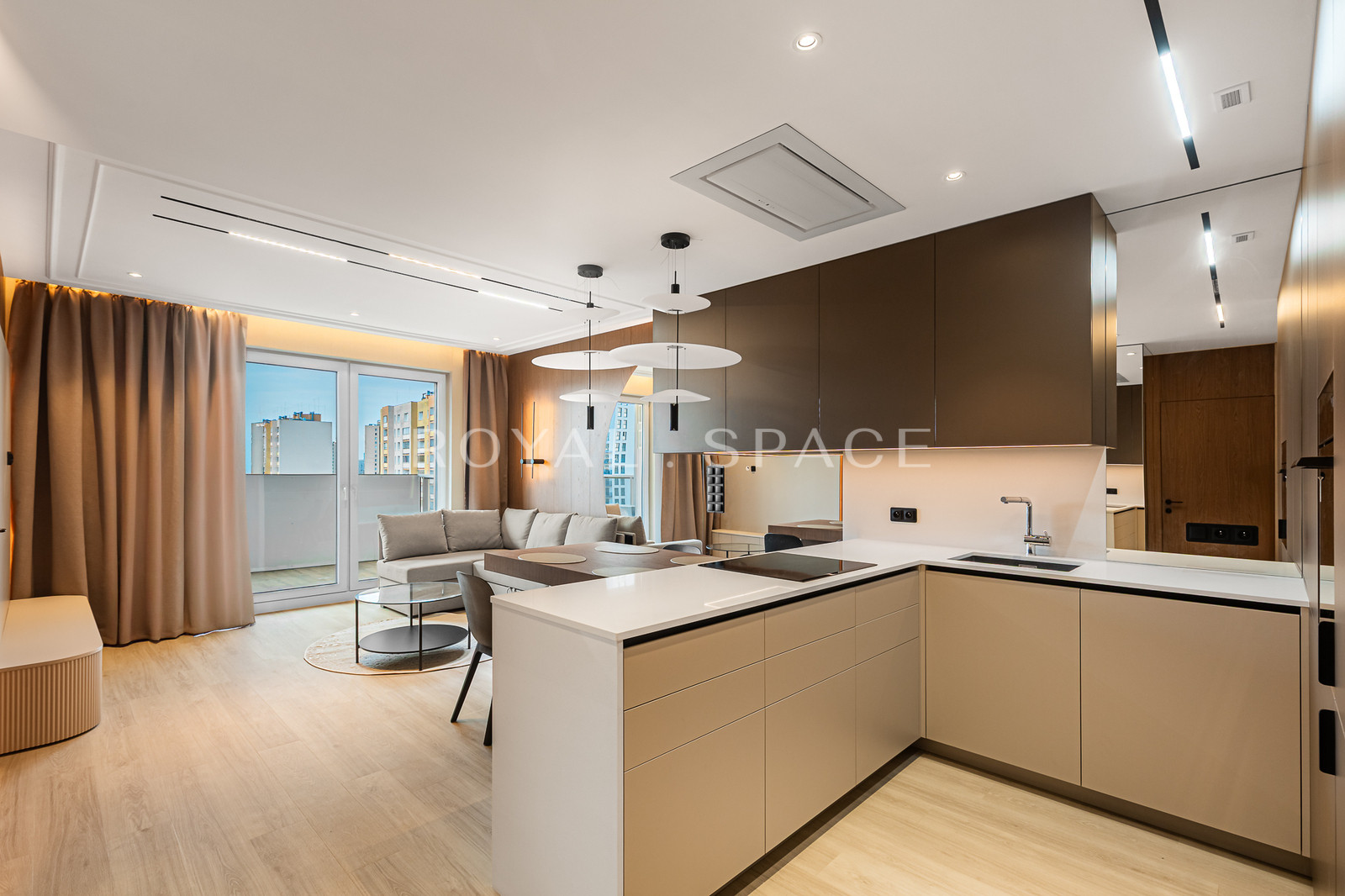 Premium apartment with balcony and city view