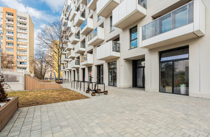 Premium apartment with balcony and city view