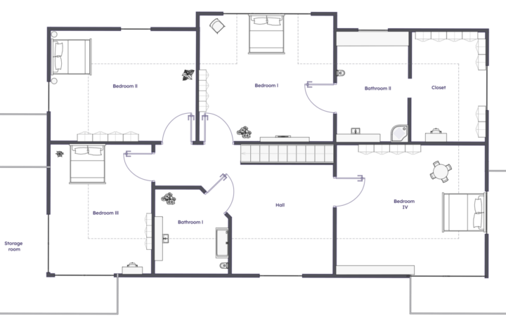 Розкішна вілла з джакузі, сауною та великим садом