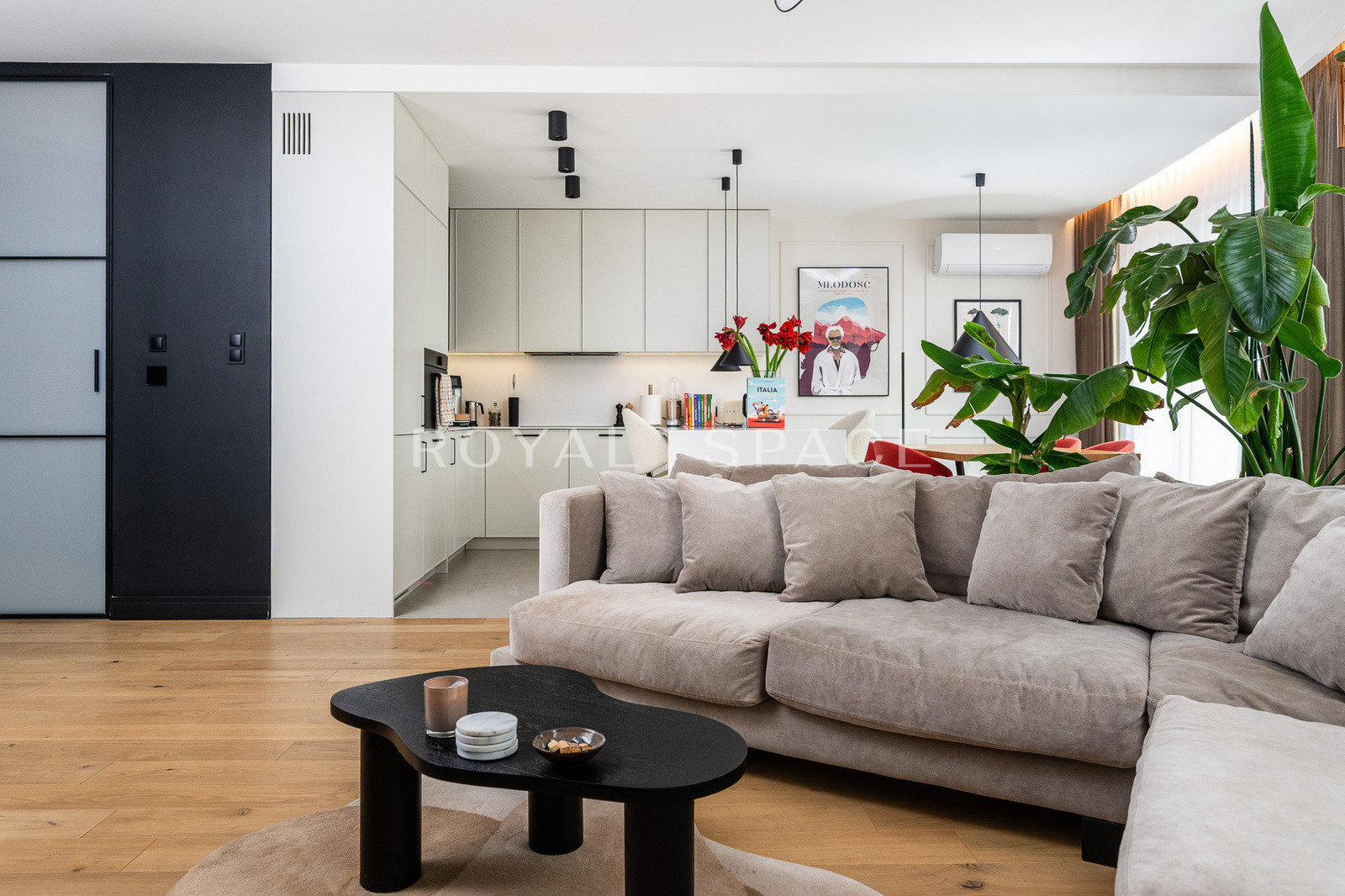 Nowoczesny apartament z balkonem | Wiślane Tarasy