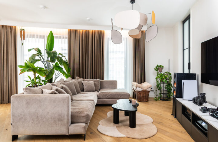 Nowoczesny apartament z balkonem | Wiślane Tarasy
