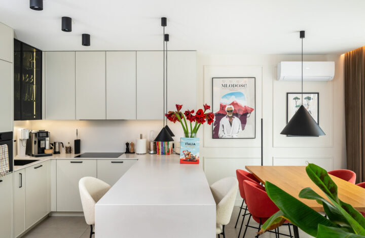 Nowoczesny apartament z balkonem | Wiślane Tarasy