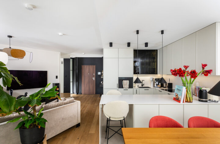 Nowoczesny apartament z balkonem | Wiślane Tarasy