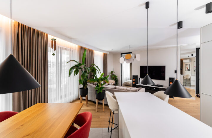 Nowoczesny apartament z balkonem | Wiślane Tarasy