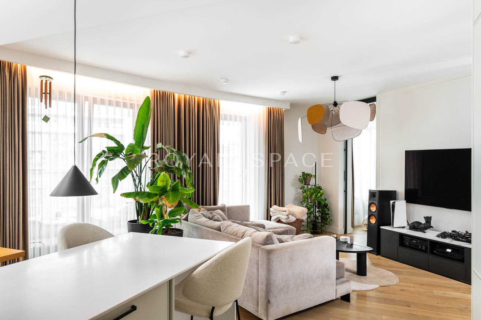 Nowoczesny apartament z balkonem | Wiślane Tarasy