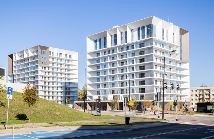 Apartment with a panoramic view at Katowice