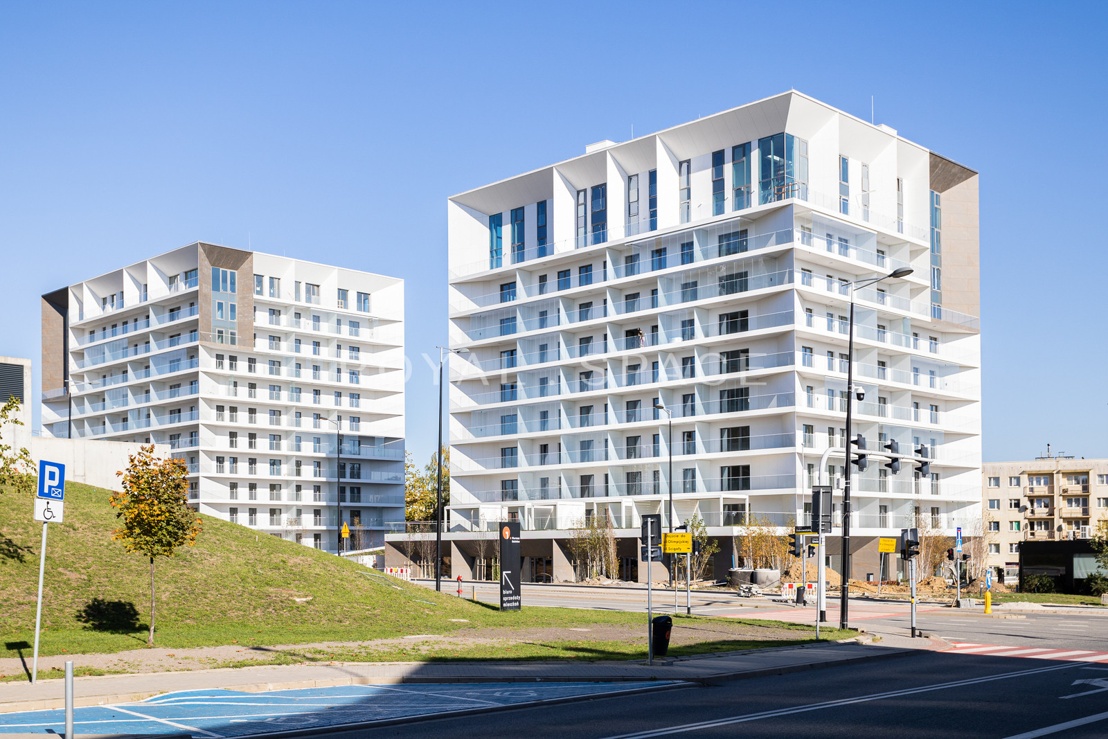 Apartment with a panoramic view at Katowice