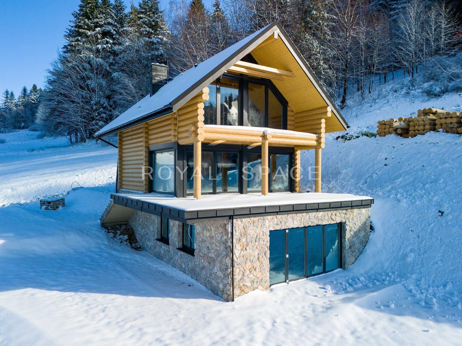 Ready wooden house in Zawoja!