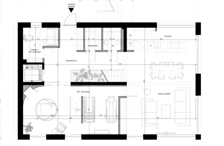 Dwupoziomowy apartament z ogrodem | 02