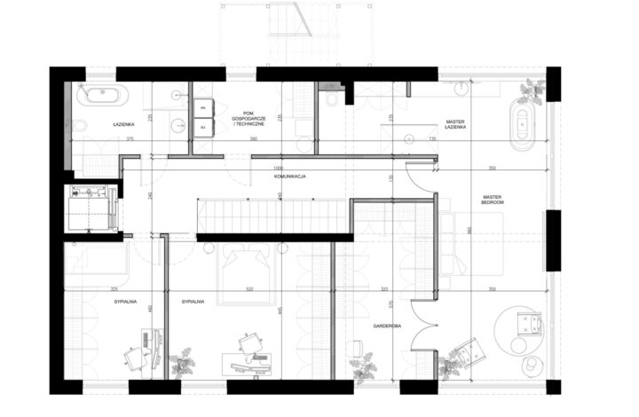 Dwupoziomowy apartament z ogrodem | 02