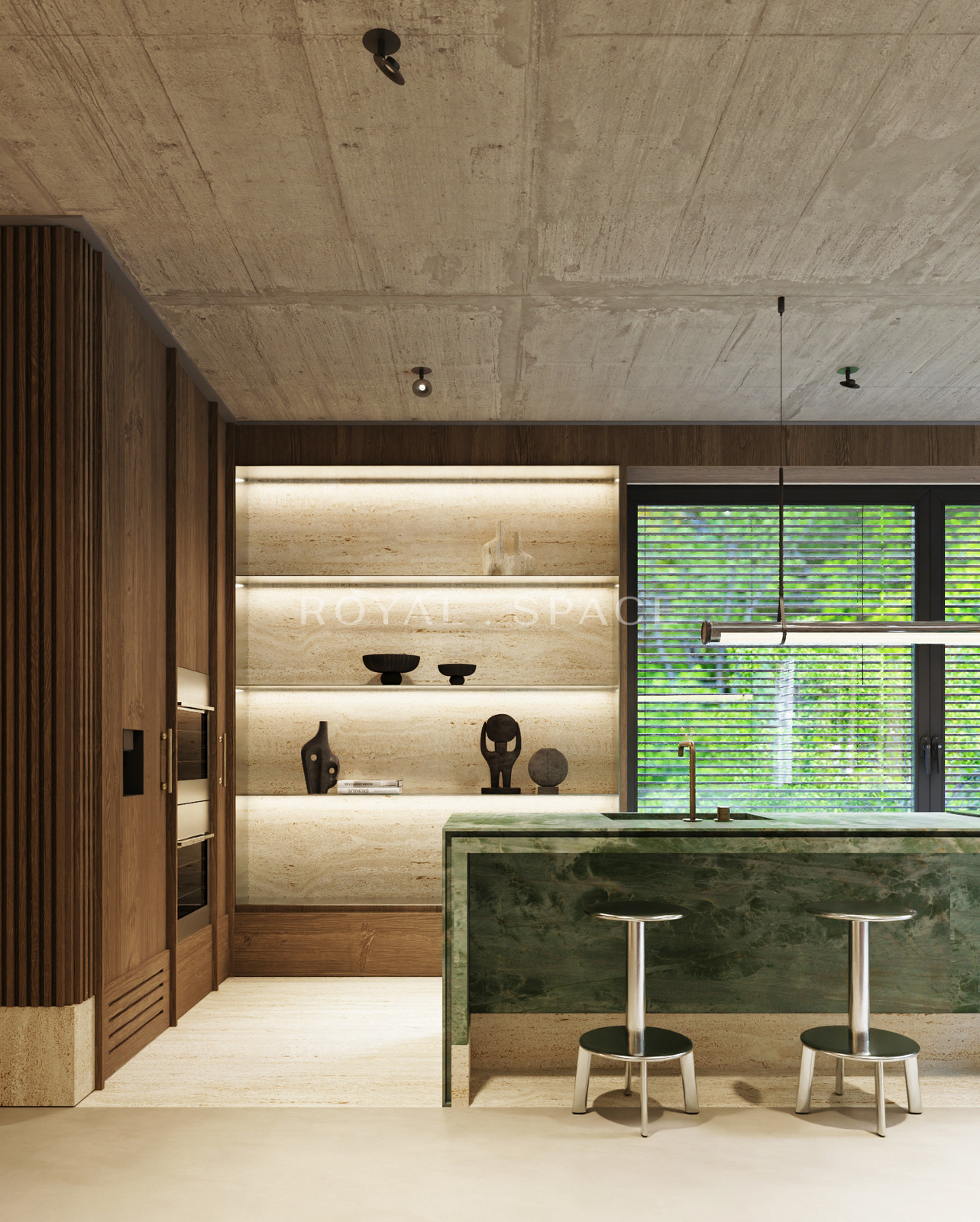 Dwupoziomowy apartament z ogrodem | 02