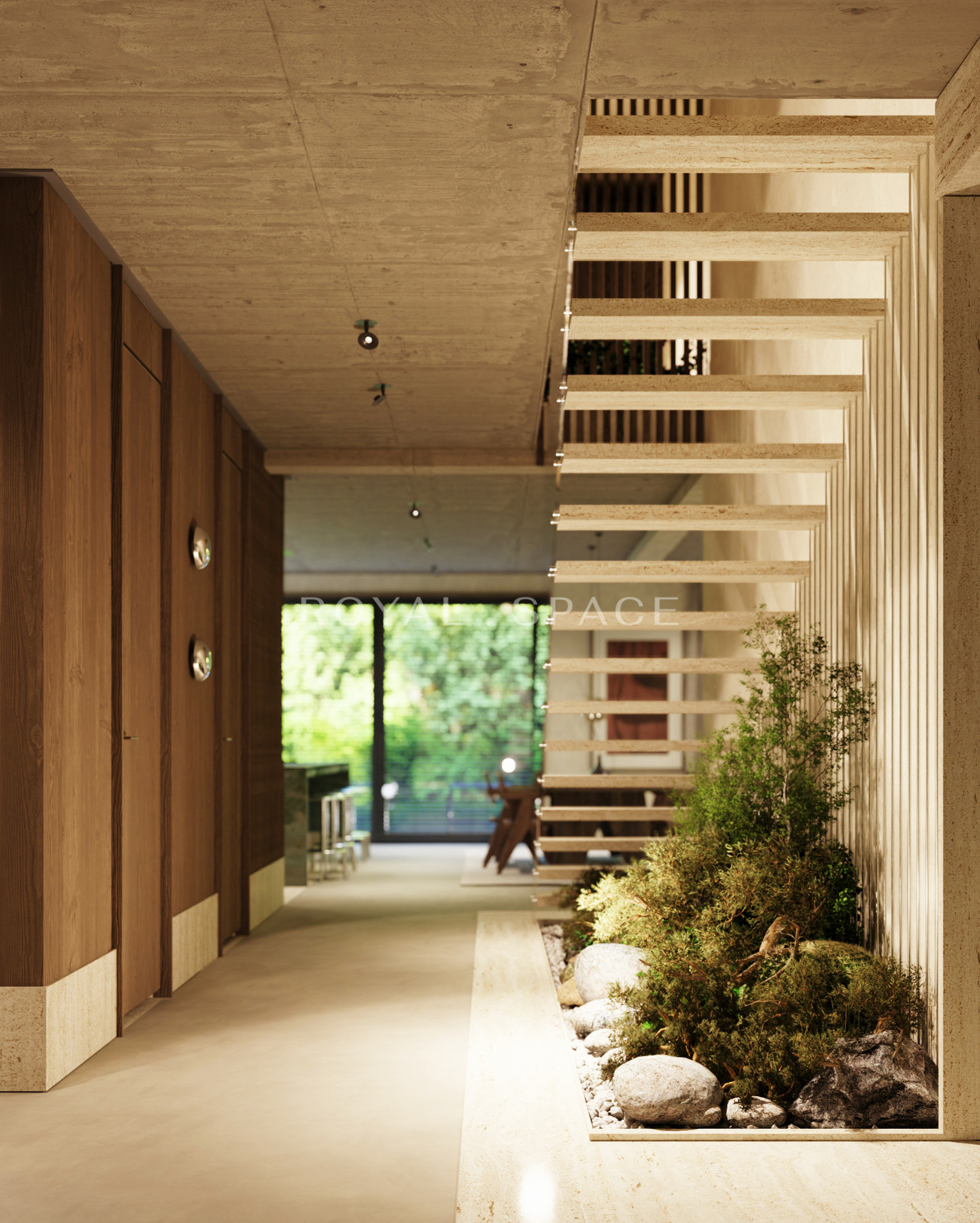 Dwupoziomowy apartament z ogrodem | 02