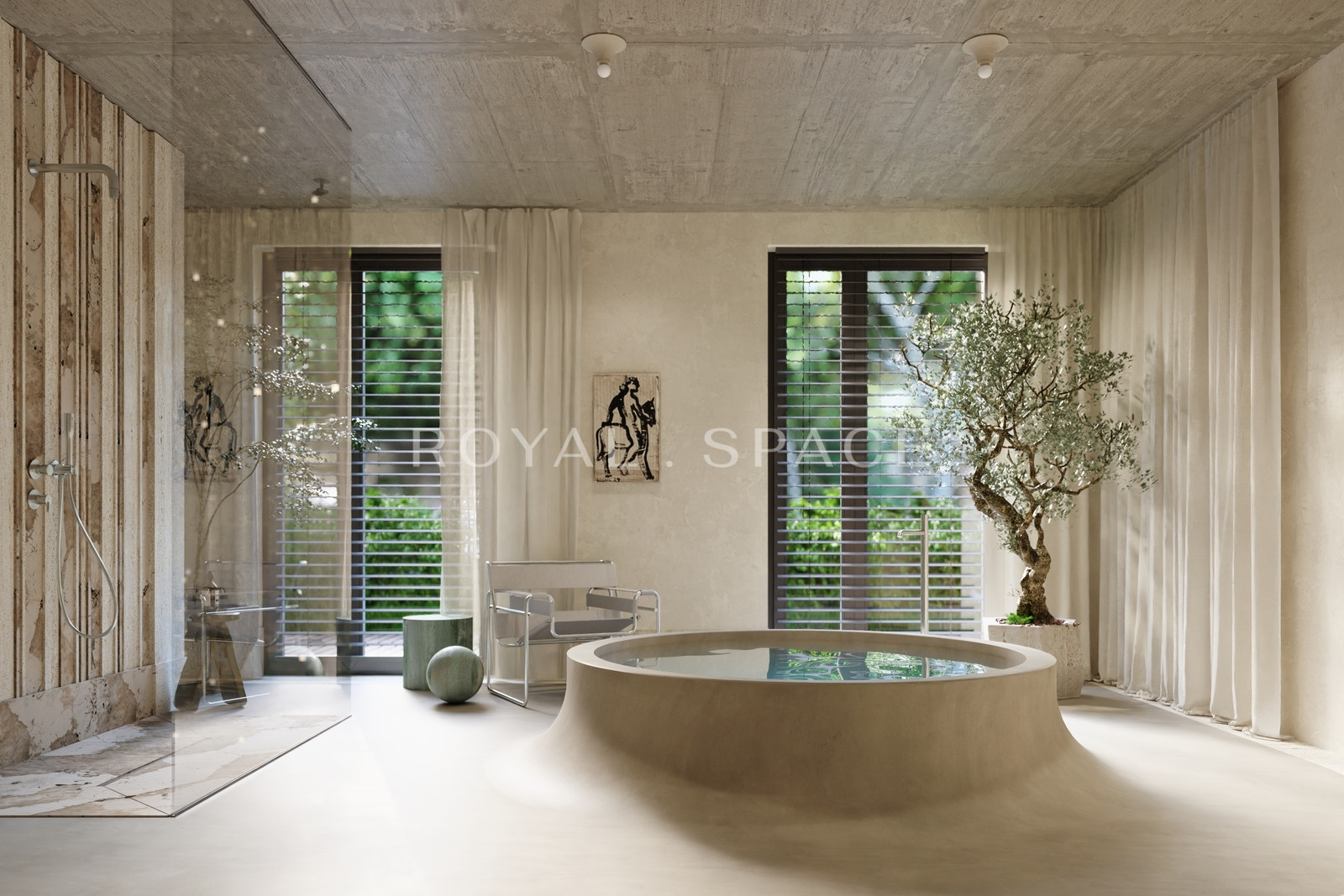 Dwupoziomowy apartament z ogrodem | 02