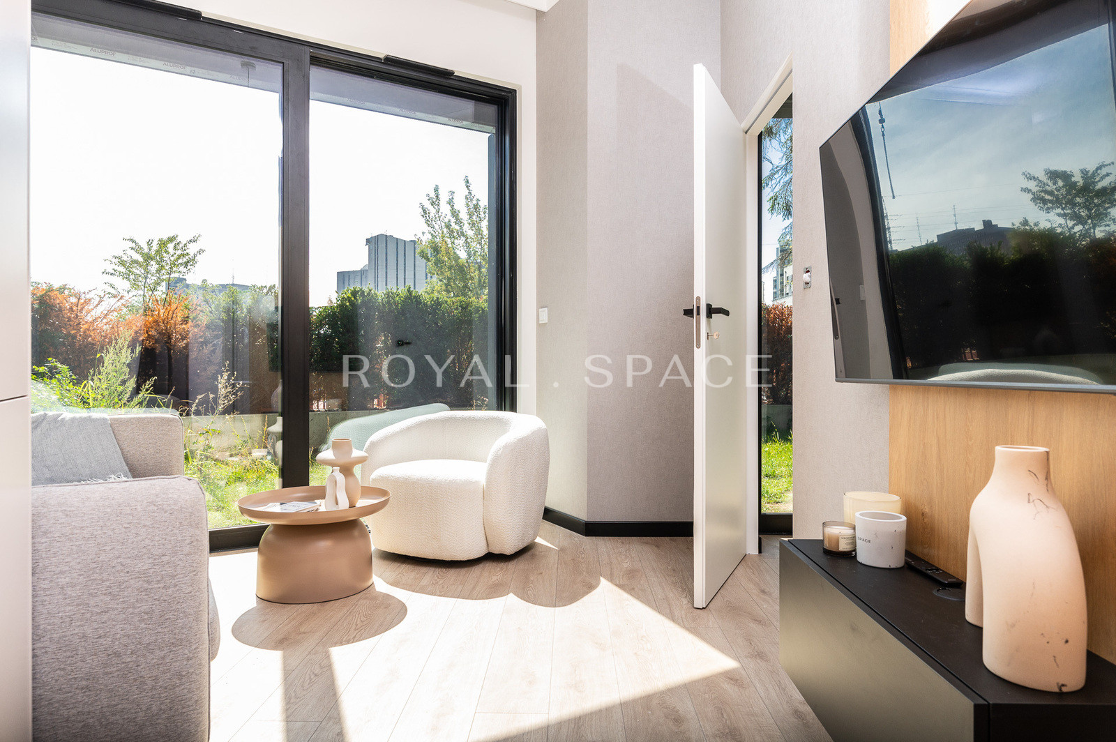 Unique studio with garden at Młyny Mogilska