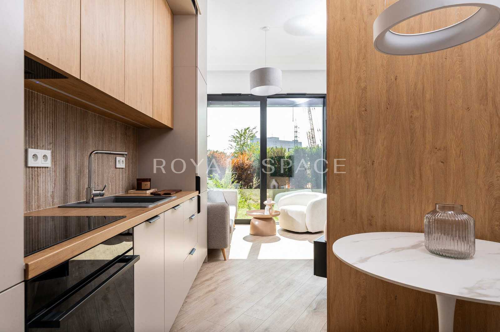 Unique studio with garden at Młyny Mogilska