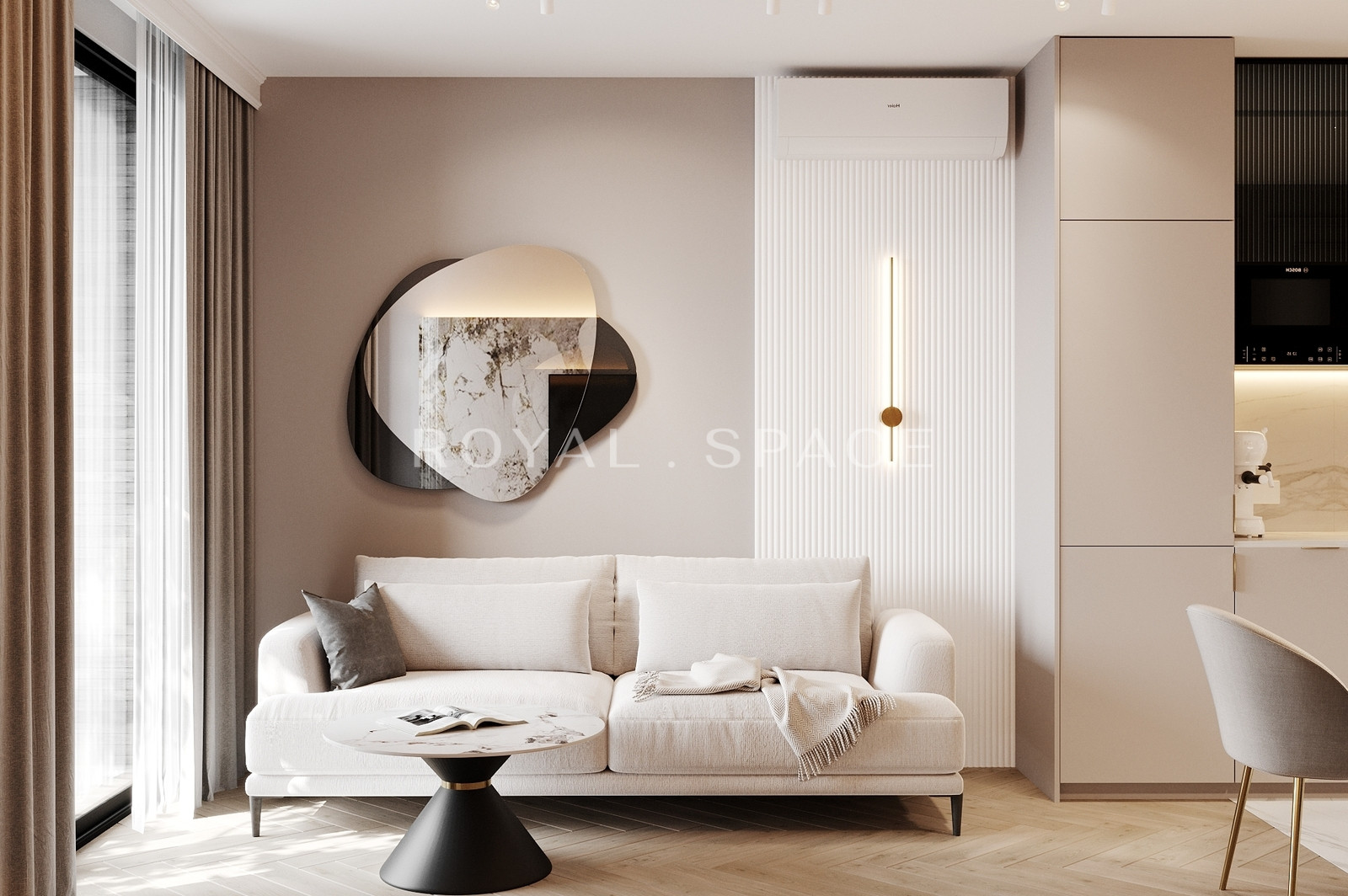 Stylowy apartament z ogródkiem | Młyny Mogilska