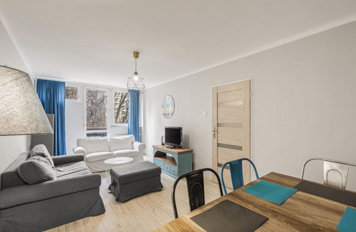 3-room apartment in the center of Warsaw