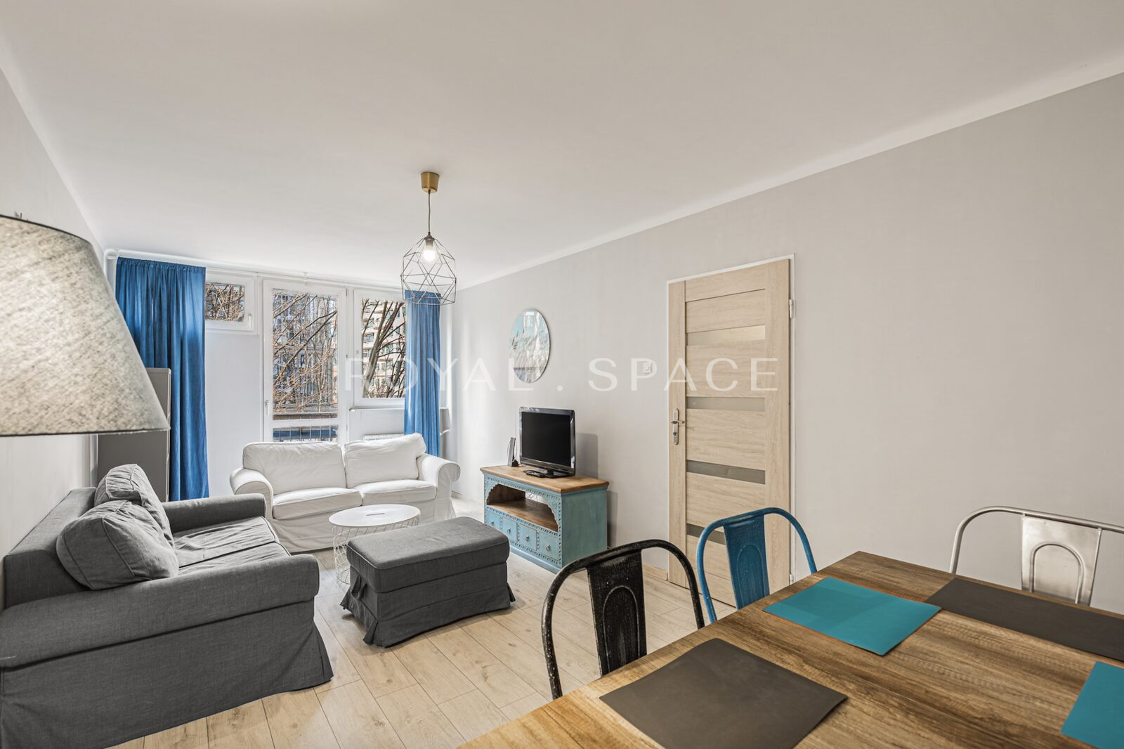 3-room apartment in the center of Warsaw