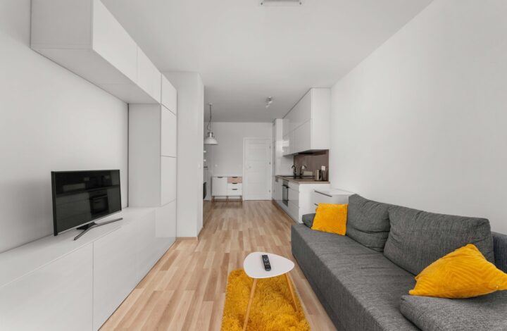 Світла квартира з балконом | Grzegórzki