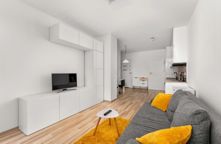 Світла квартира з балконом | Grzegórzki