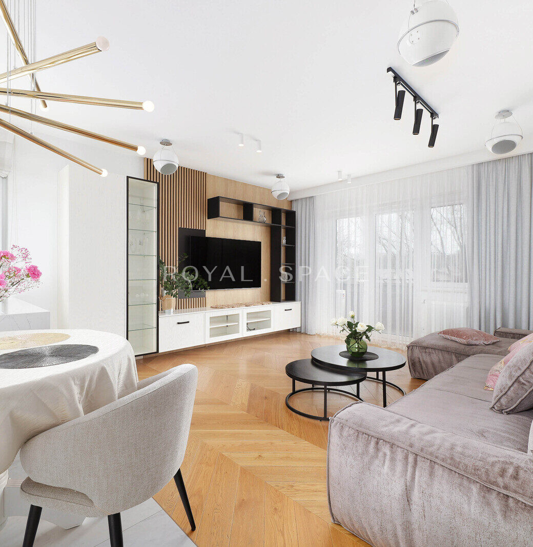 Nowoczesny apartament z tarasem i 3 sypialniami