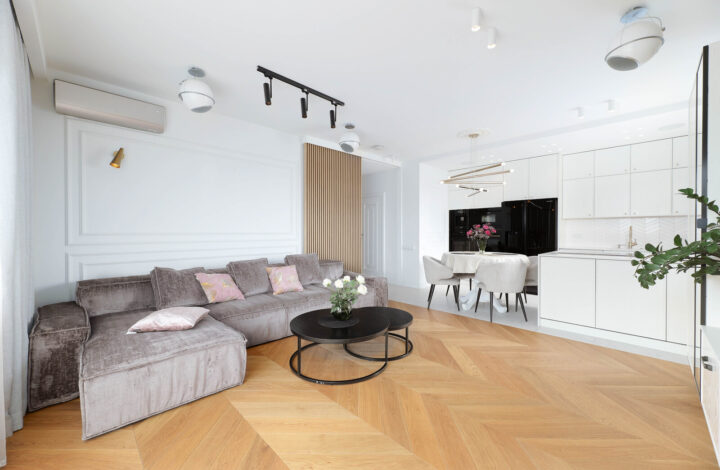 Nowoczesny apartament z tarasem i 3 sypialniami