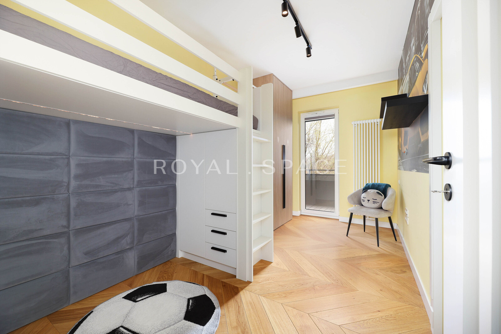 Nowoczesny apartament z tarasem i 3 sypialniami