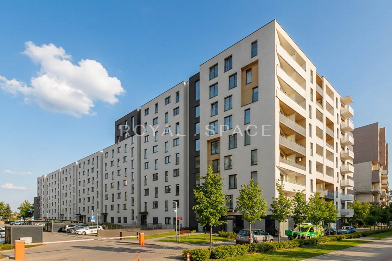 Nowoczesny apartament z tarasem i 3 sypialniami