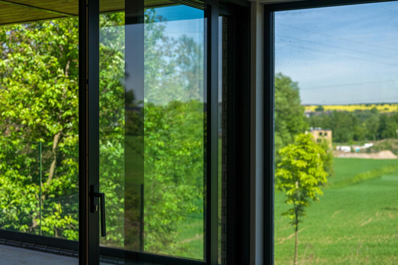 House with a view plot surrounded by greenery
