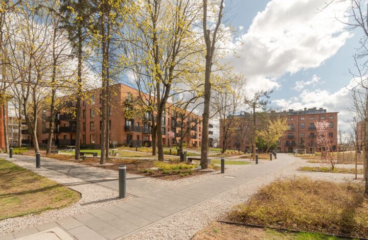 Widok na park | Garderoba | Aroma Park