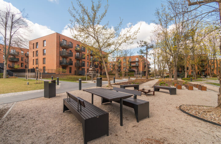 Widok na park | Garderoba | Aroma Park