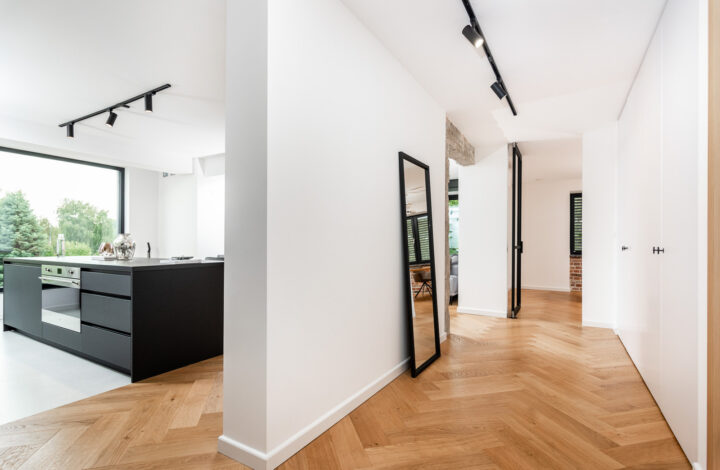 Nowoczesny, dwupoziomowy apartament